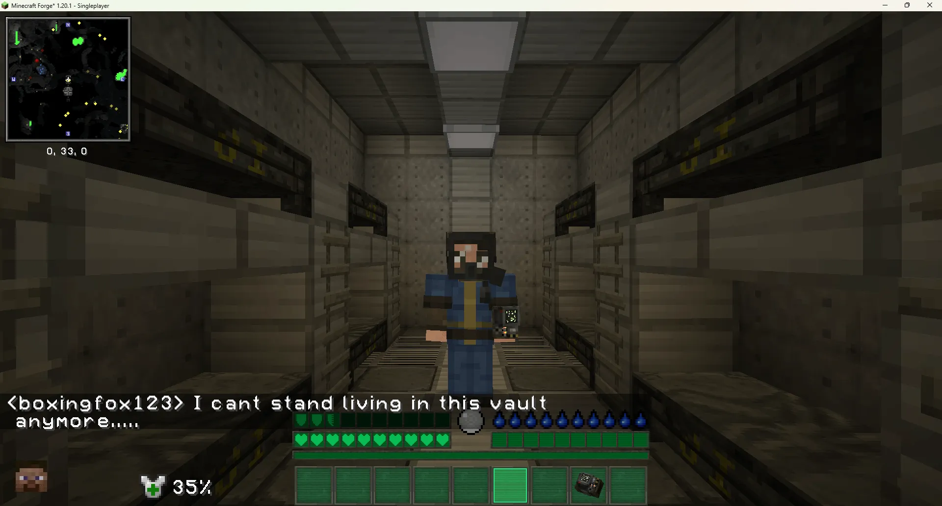 SURVIVE THE FALLOUT — скриншот 3 (Модпаки, Minecraft)