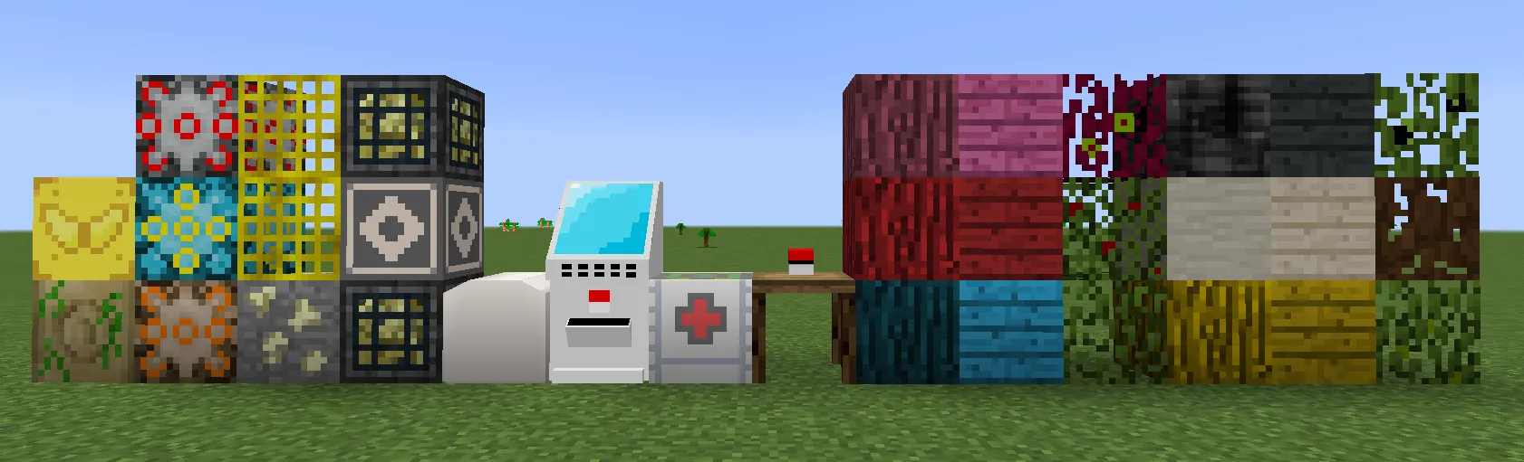 Pokécube Resources, Текстуры, Minecraft