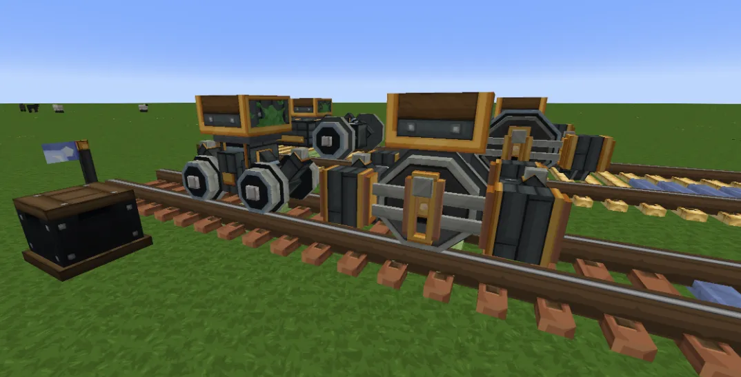 Create: Steam 'n' Rails BDCraft — скриншот 3 (Текстуры, Minecraft)