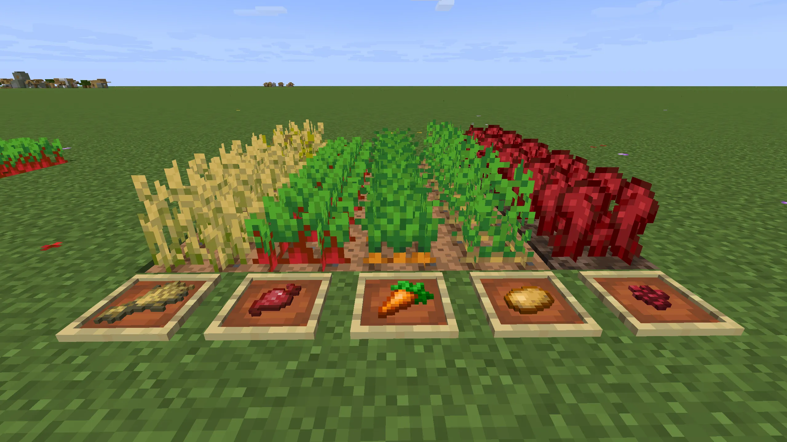 Flowering Crops Growth Marker — скриншот 3 (Текстуры, Minecraft)