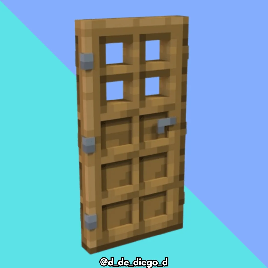 Better 3D Doors — скриншот 1 (Текстуры, Minecraft)