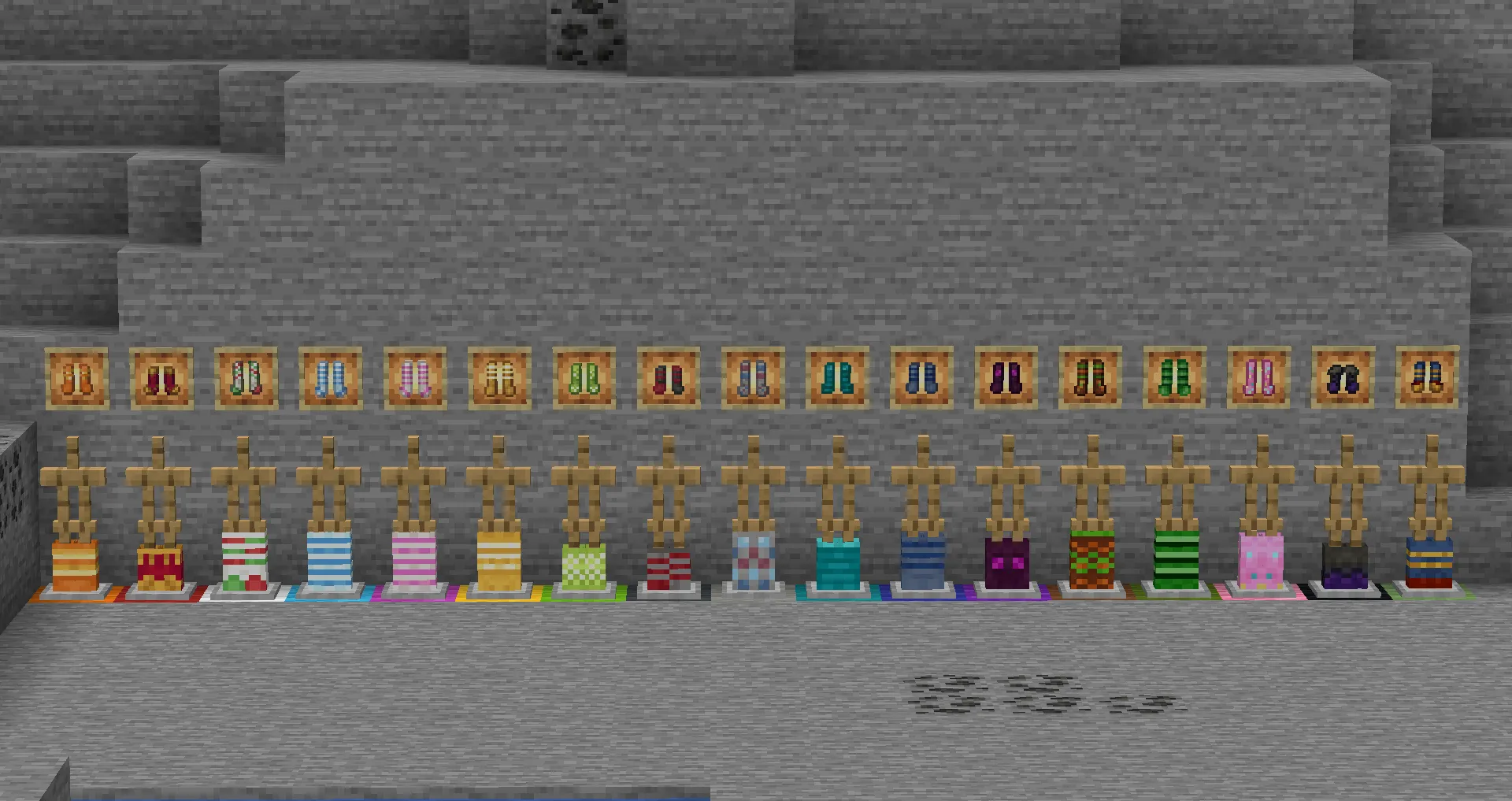 Thigh highs etc., Моды, Minecraft