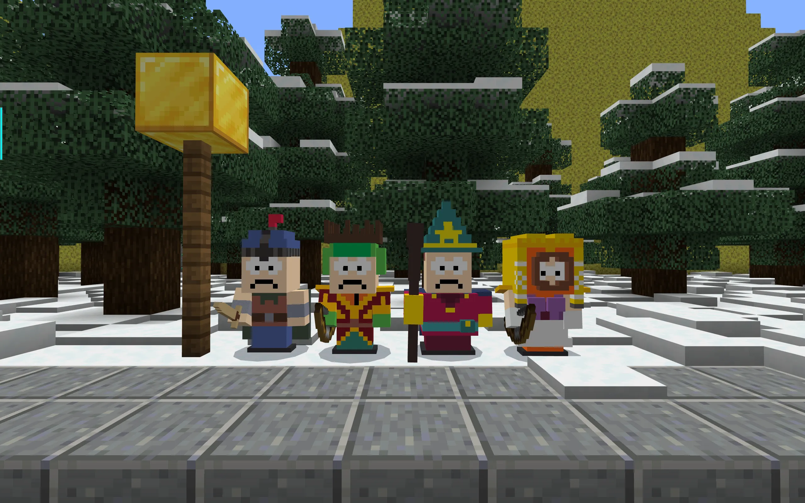 South Park — скриншот 6 (Аддоны, Minecraft)