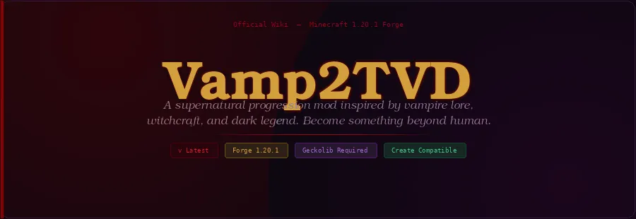 Vamp2TVD — скриншот 8 (Моды, Minecraft)