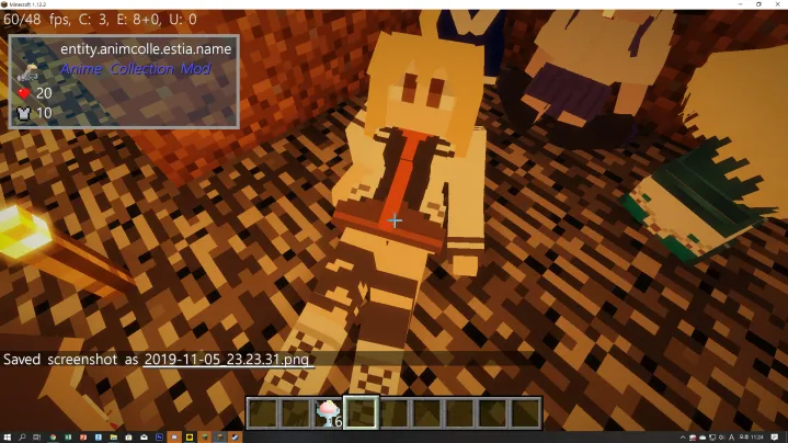 AnimColle Legacy, Моды, Minecraft