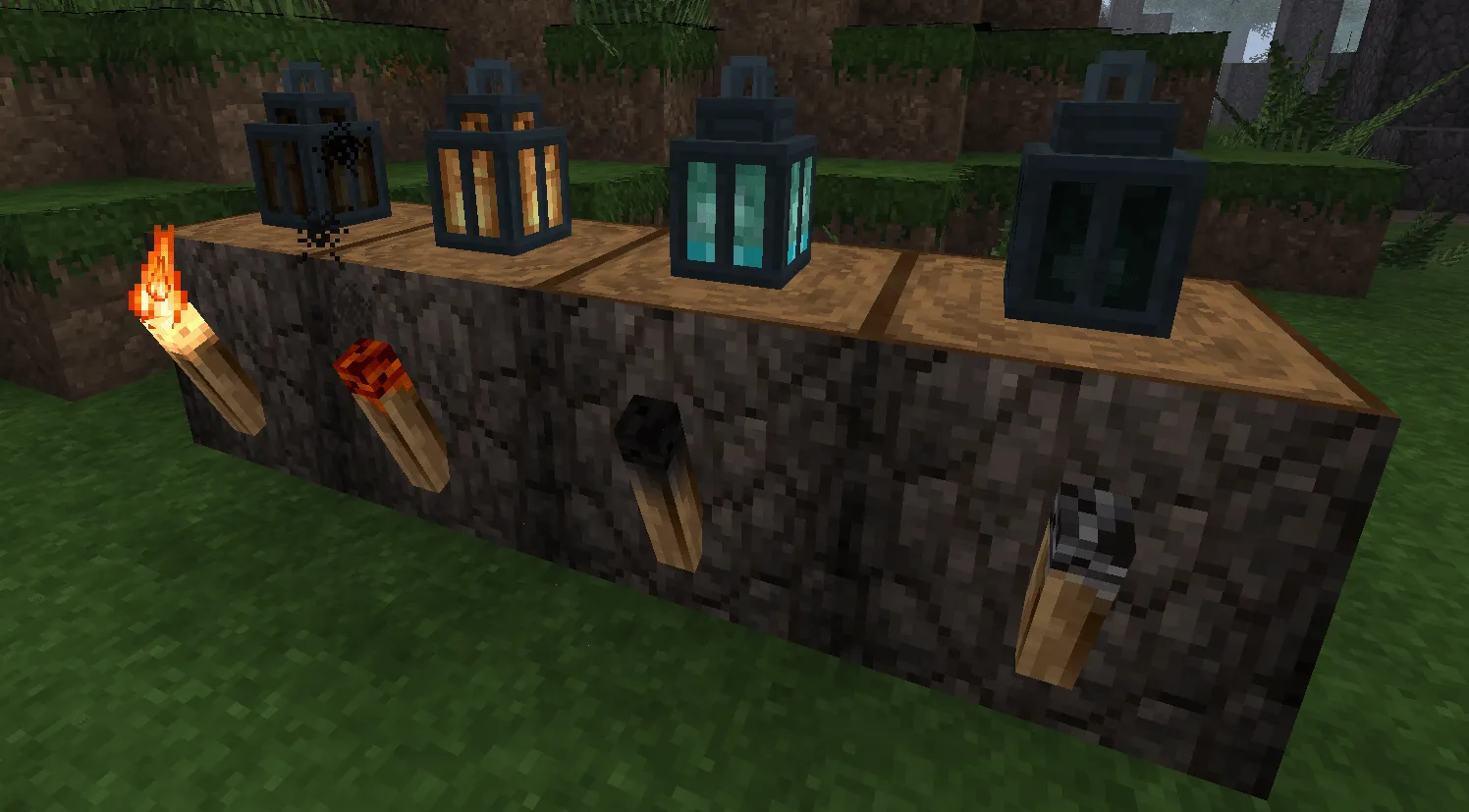Alacrity Hardcore Torches — скриншот 1 (Текстуры, Minecraft)