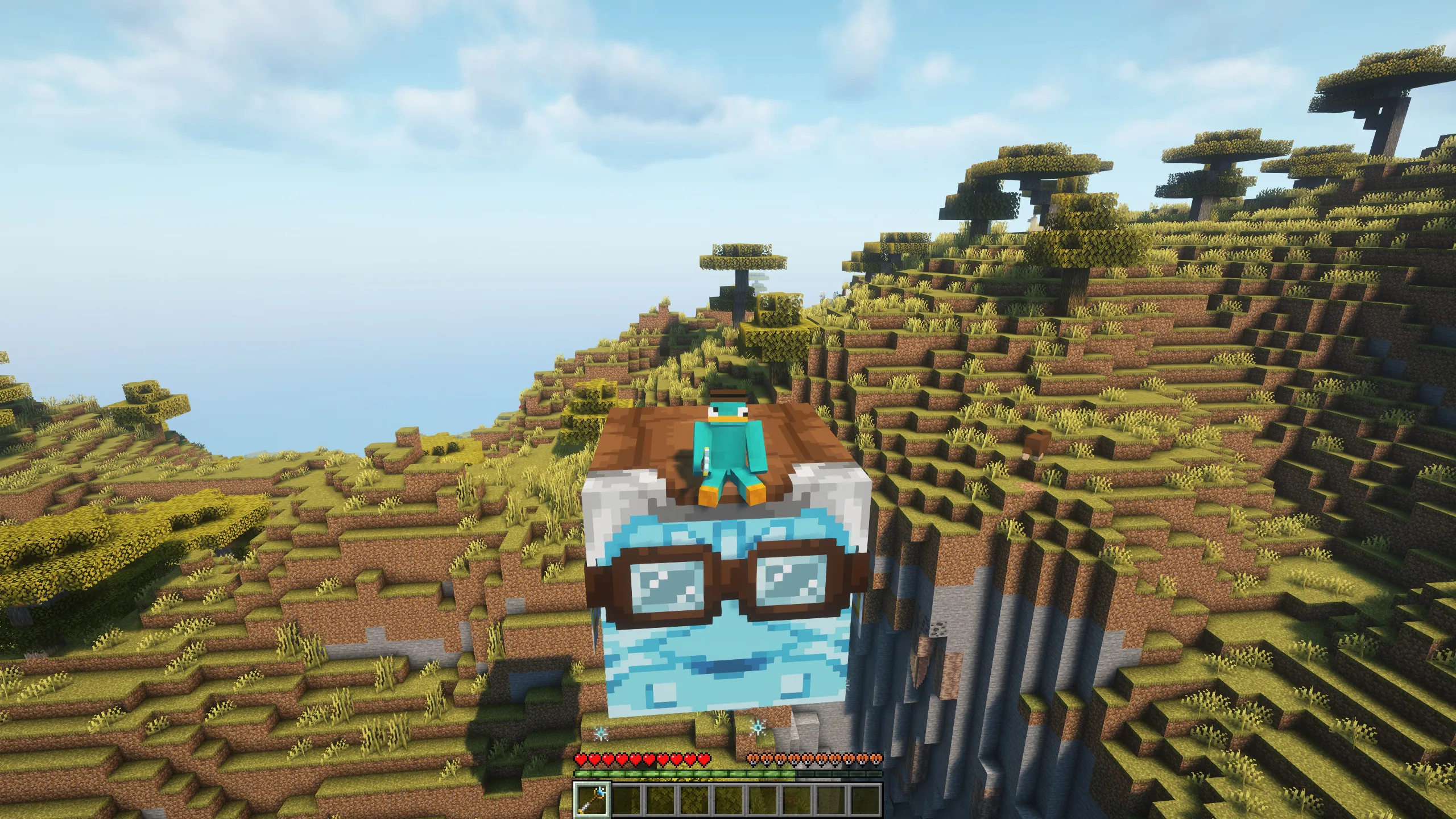 Freeze the Happy Ghasts — скриншот 2 (Моды, Minecraft)