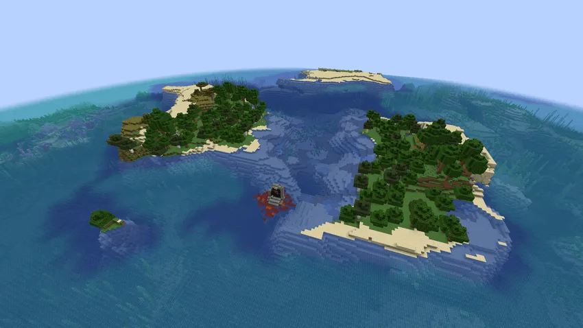 IslandGen, Дата-паки, Minecraft