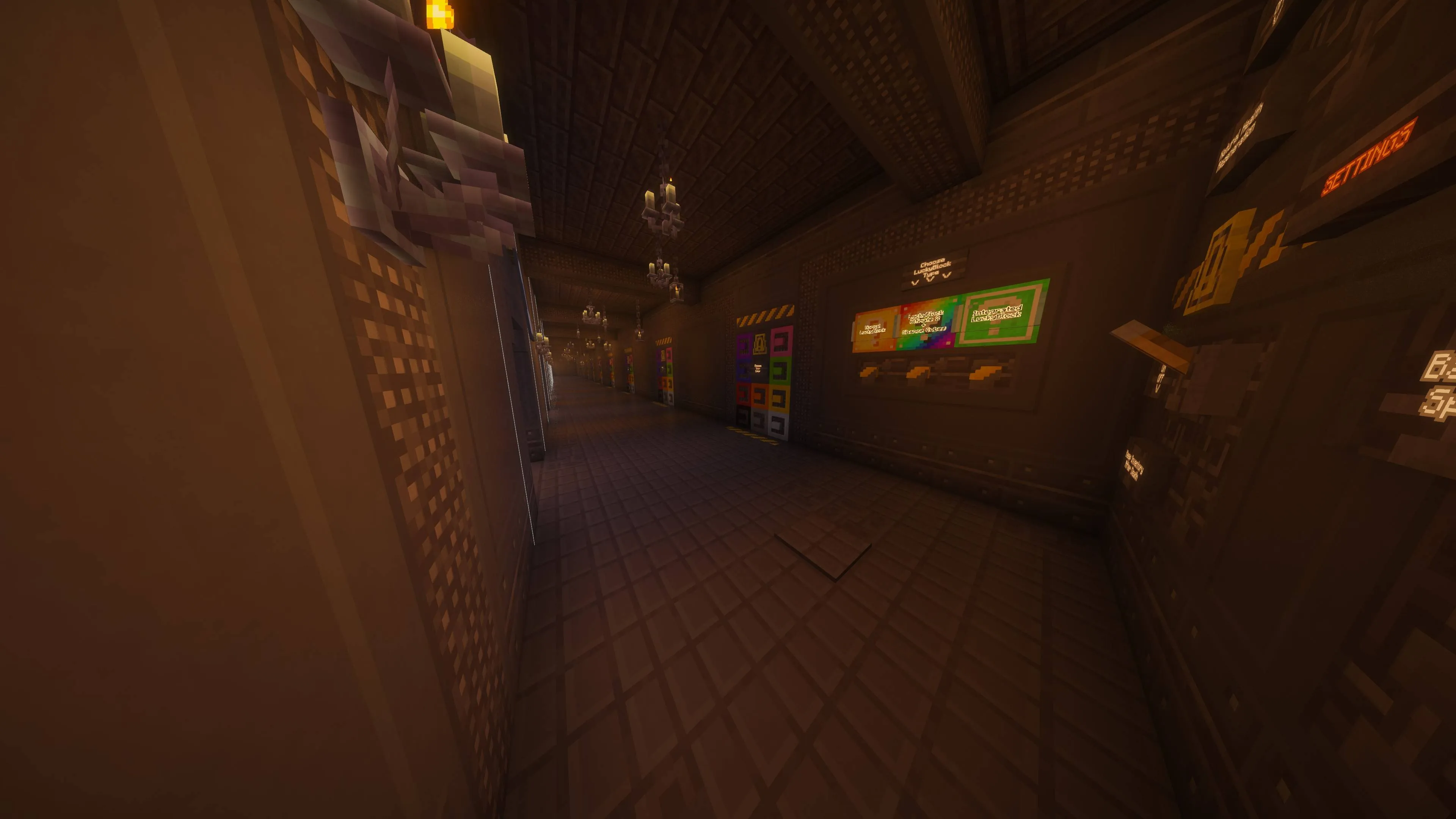 FWF: LuckyBlocks [Map] — скриншот 3 (Карты, Minecraft)