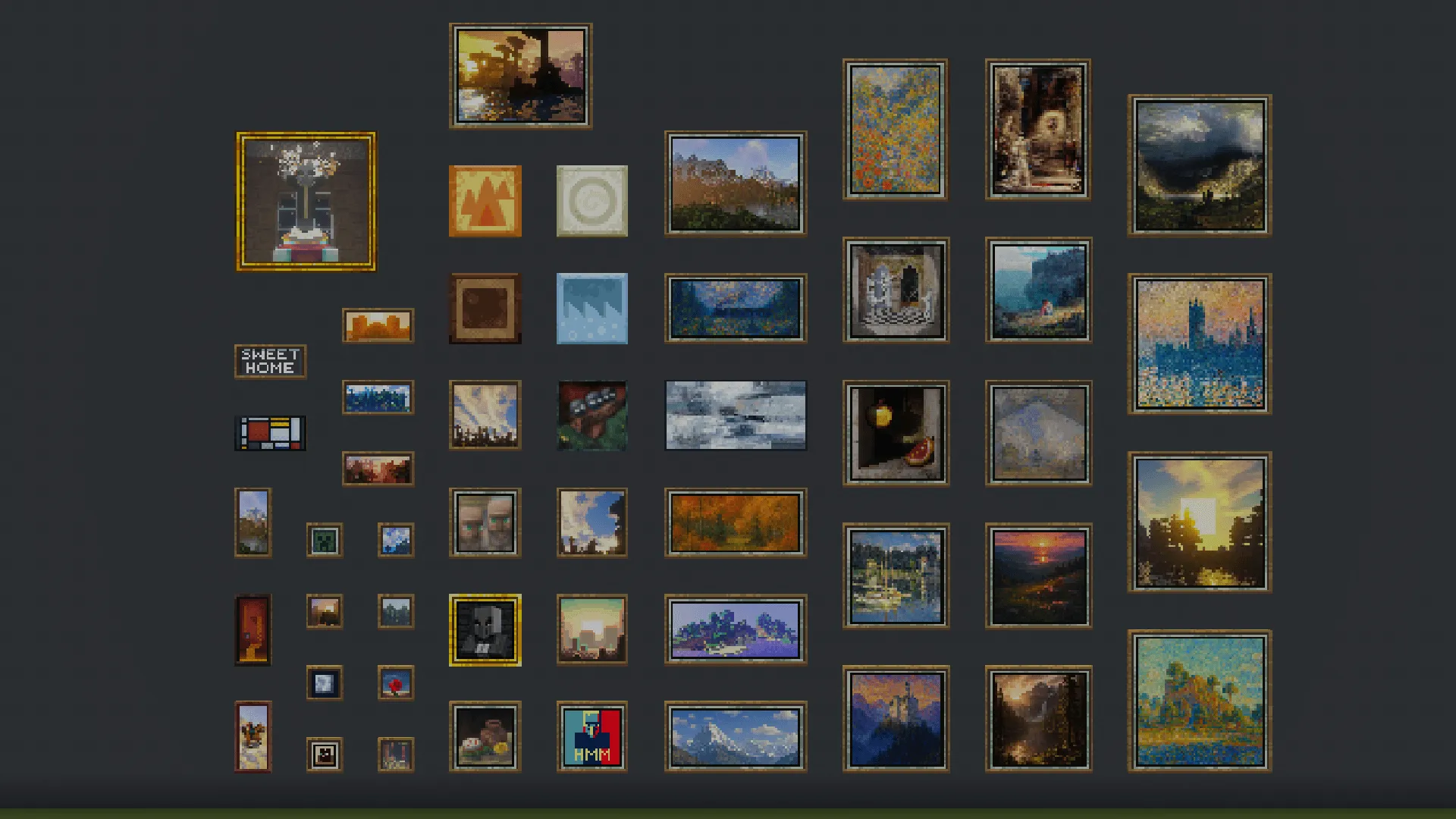Enhanced Paintings — скриншот 2 (Текстуры, Minecraft)