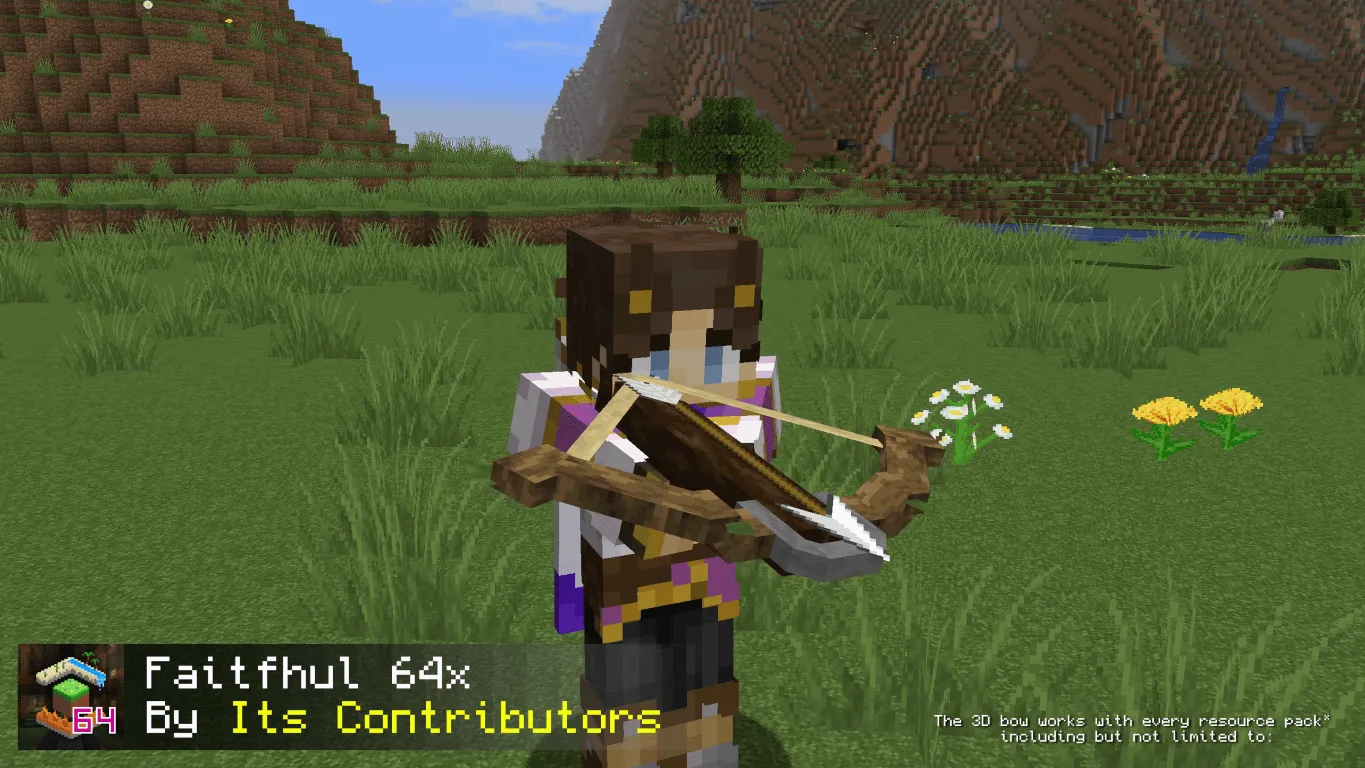 Universal 3D Archery - Bow and Crossbow — скриншот 7 (Текстуры, Minecraft)