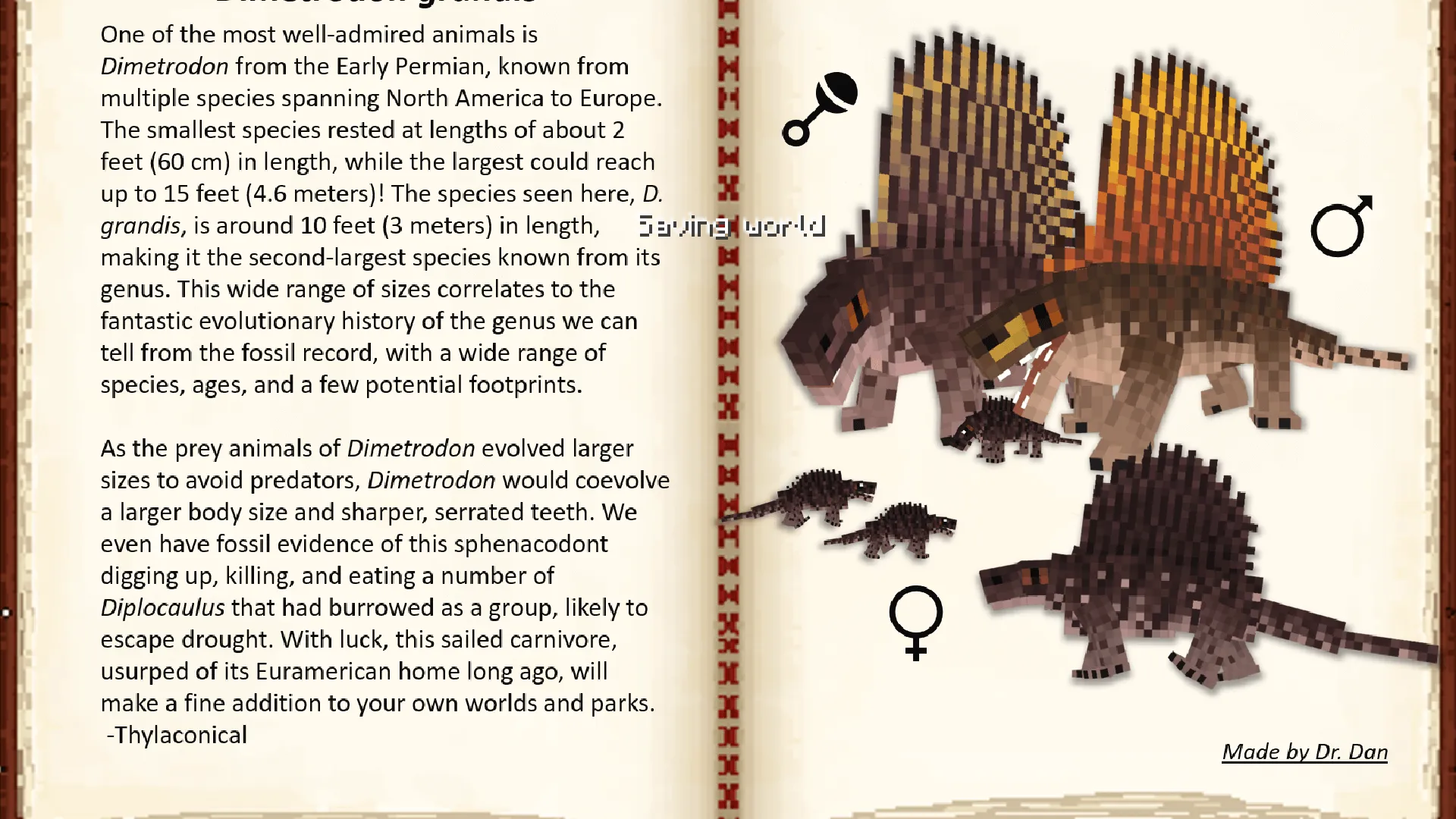 Fossils and Archeology Loading Backgrounds, Текстуры, Minecraft