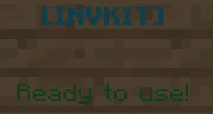 InventoryKits — скриншот 2 (Плагины, Minecraft)