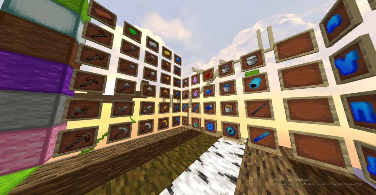 Bokq's pvp pack, Текстуры, Minecraft