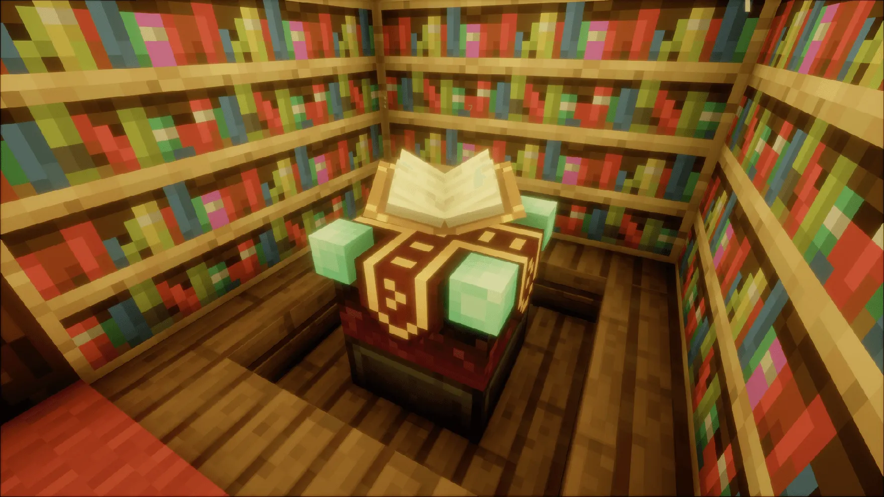 Overdetailed Enchanting Table, Текстуры, Minecraft