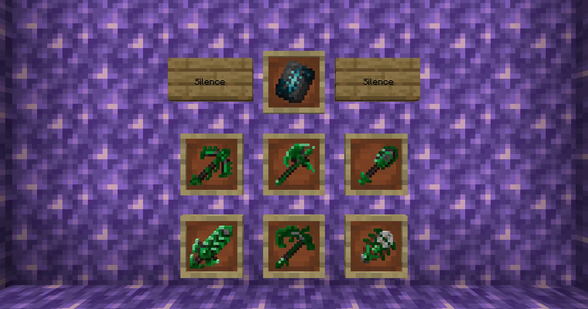 Trims on Tools, Моды, Minecraft