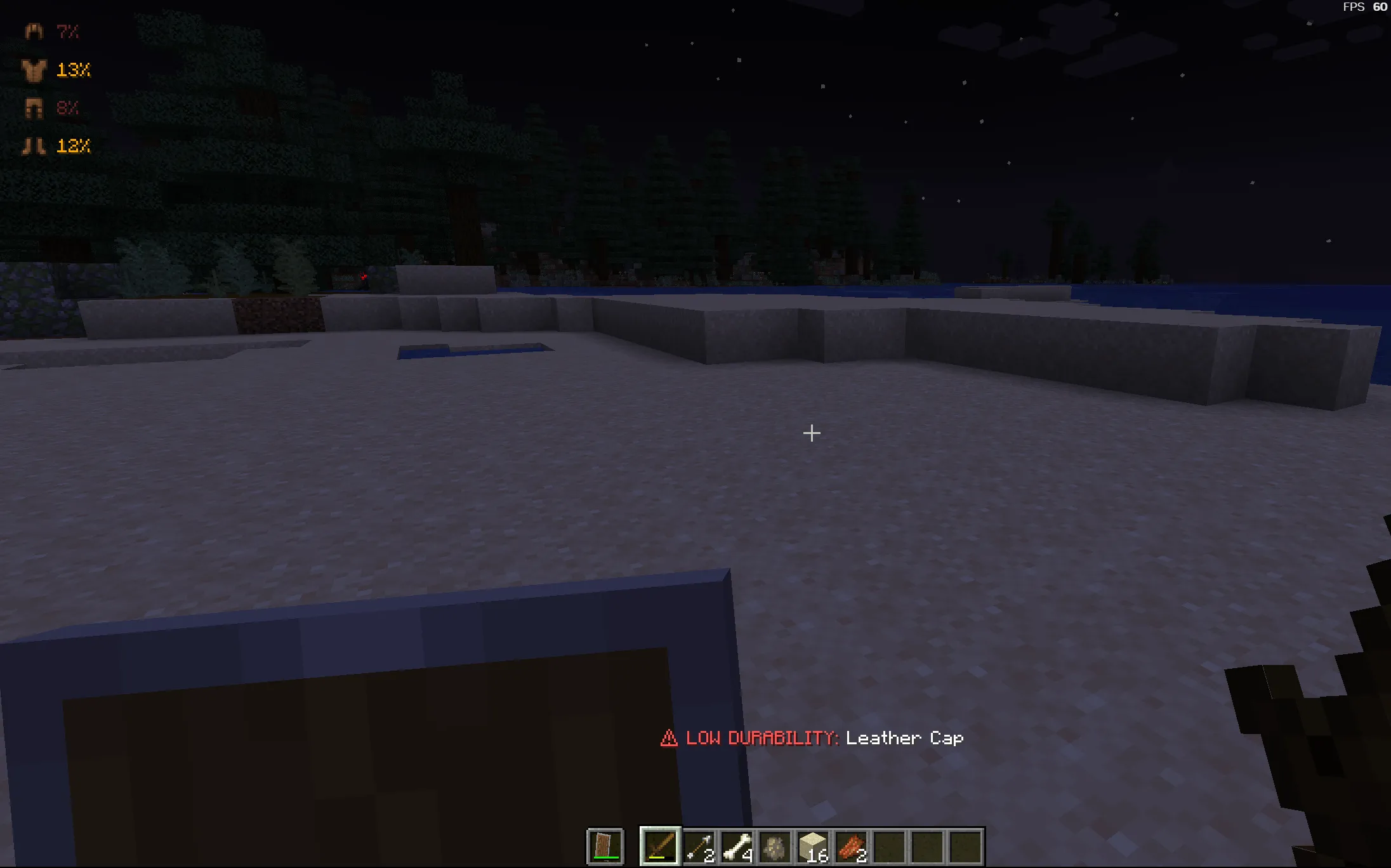 Armor Warning — скриншот 1 (Моды, Minecraft)