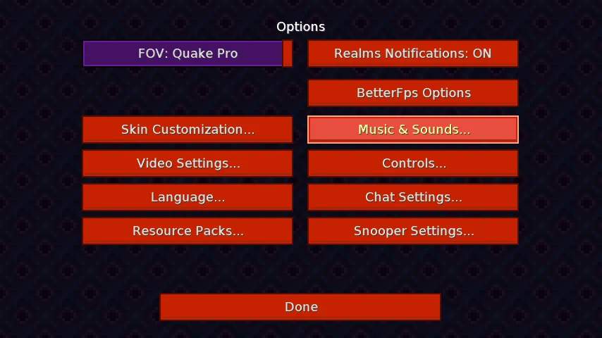 Dark Menu 1.11 - 1.16 — скриншот 2 (Текстуры, Minecraft)