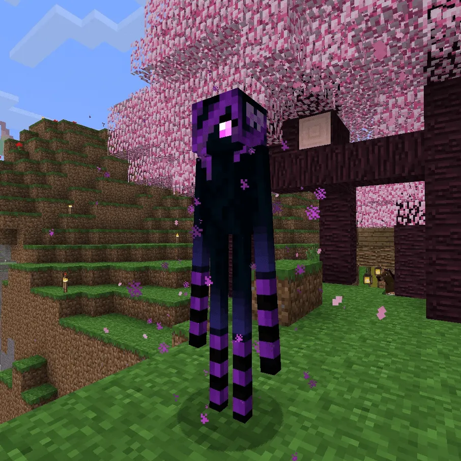 Luvstar's Emo Enderman — скриншот 5 (Текстуры, Minecraft)
