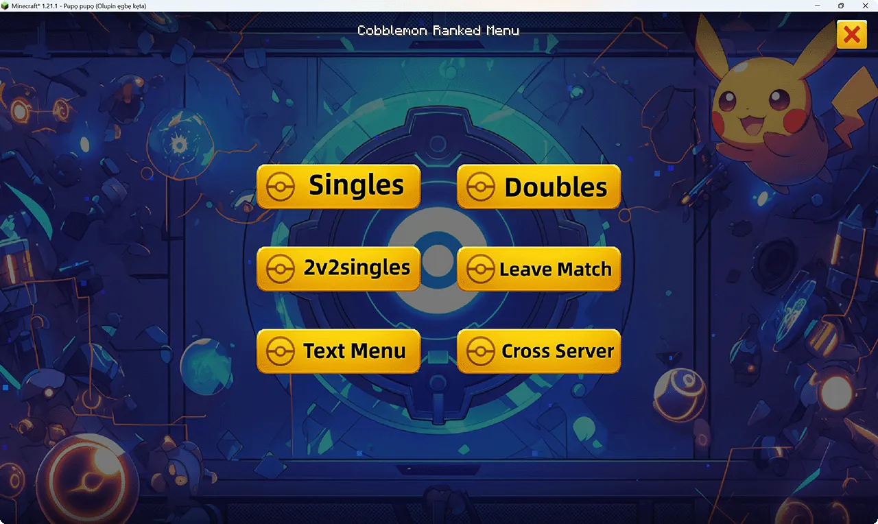 Cobblemon Ranked, Моды, Minecraft