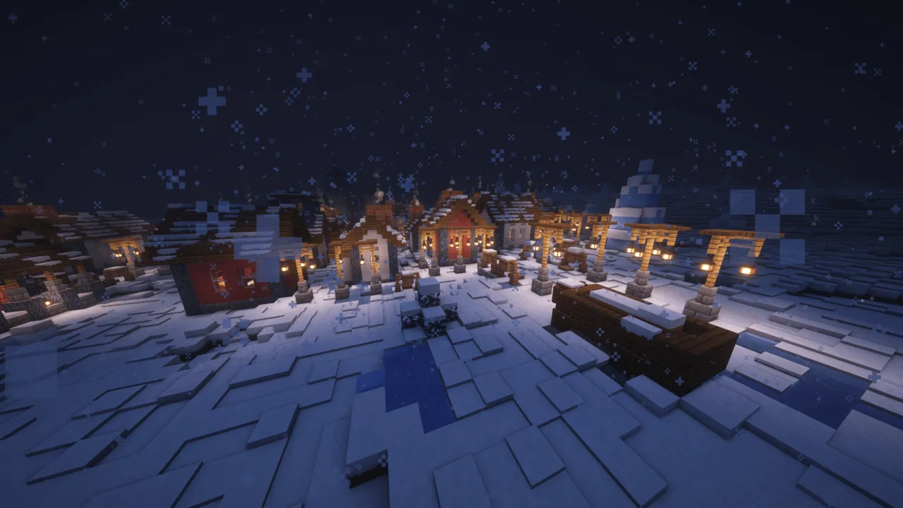 Winter Wonderland by DGTH — скриншот 2 (Модпаки, Minecraft)