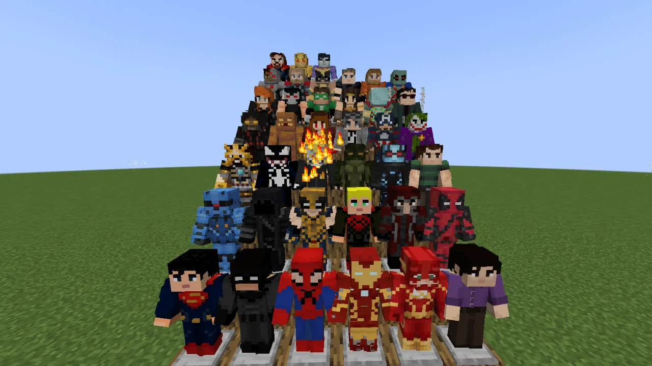 Hyperverse Heroes, Моды, Minecraft