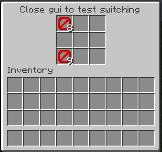 Server GUI, Моды, Minecraft