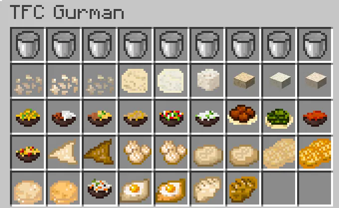 TFC Gourmet, Моды, Minecraft