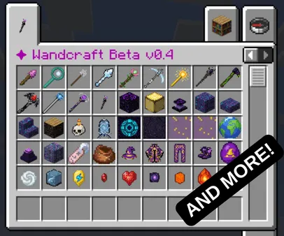 WandCraft v0.6 — скриншот 9 (Моды, Minecraft)