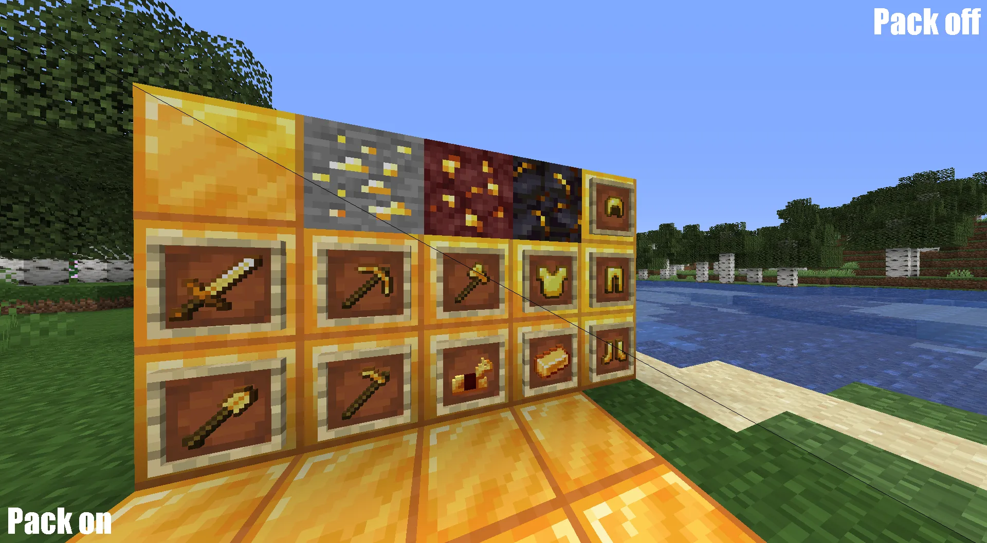 My Slight Tweaks, Текстуры, Minecraft