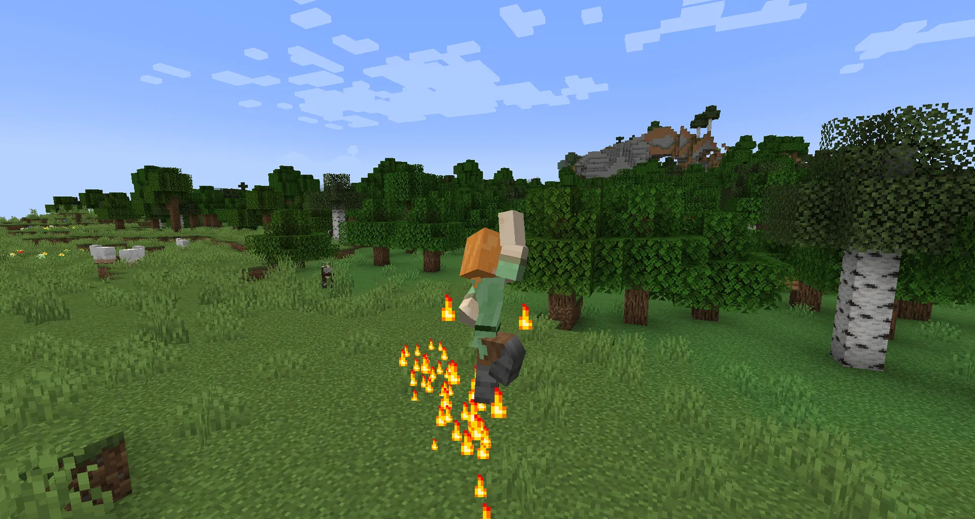 Epic Fight - Give Me An Infernal Gainer — скриншот 1 (Моды, Minecraft)
