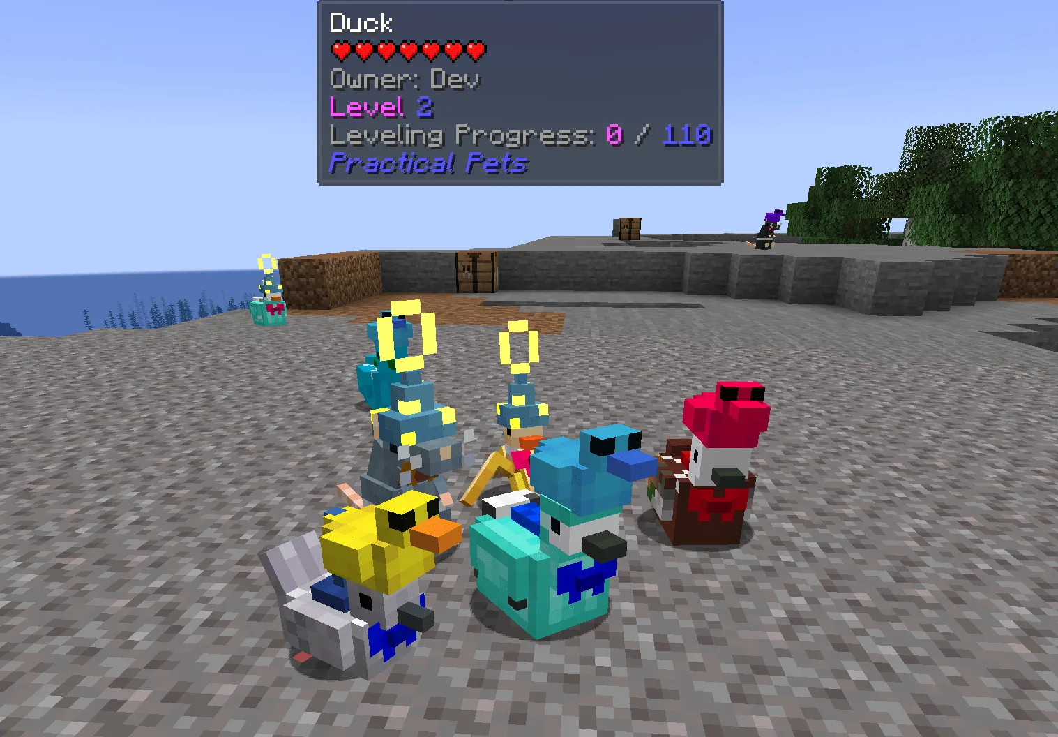 Practical Pets, Моды, Minecraft