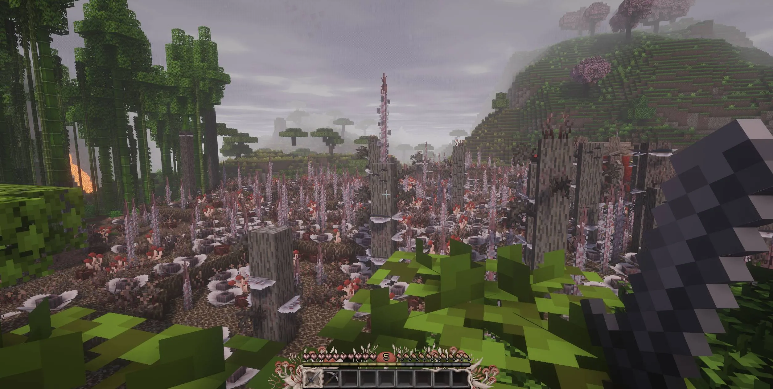 The Fungal Infection | Co-Op Base Defense — скриншот 3 (Модпаки, Minecraft)
