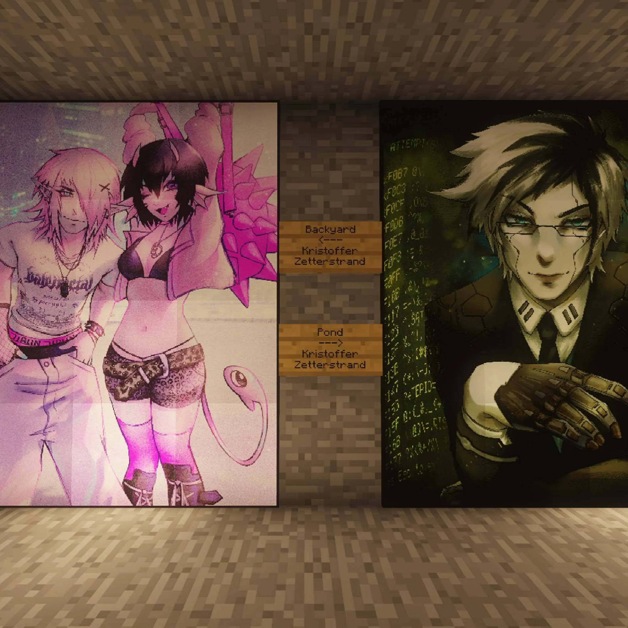 Luvstar's Paintings — скриншот 15 (Текстуры, Minecraft)