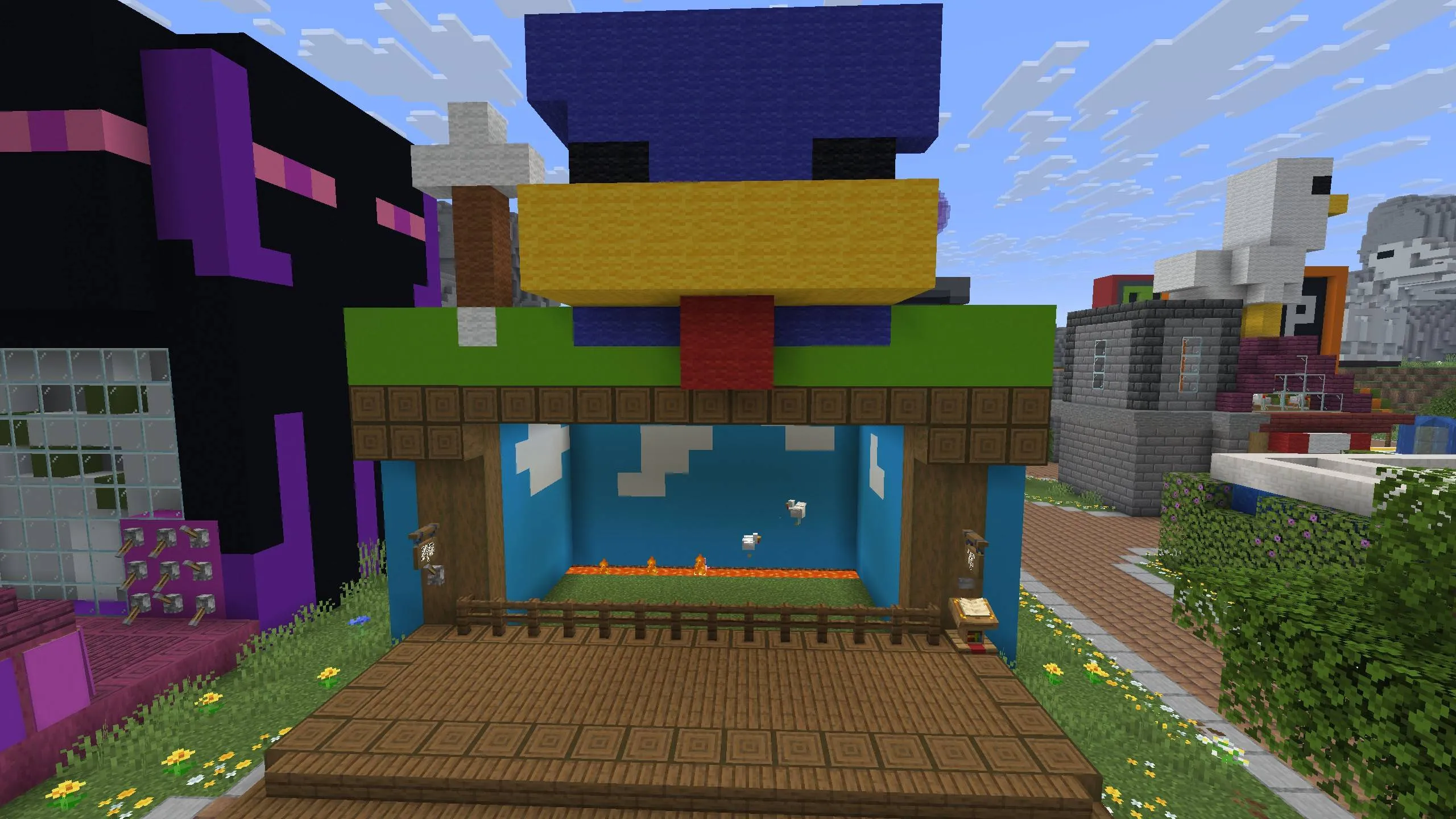 Voxel Park, Карты, Minecraft