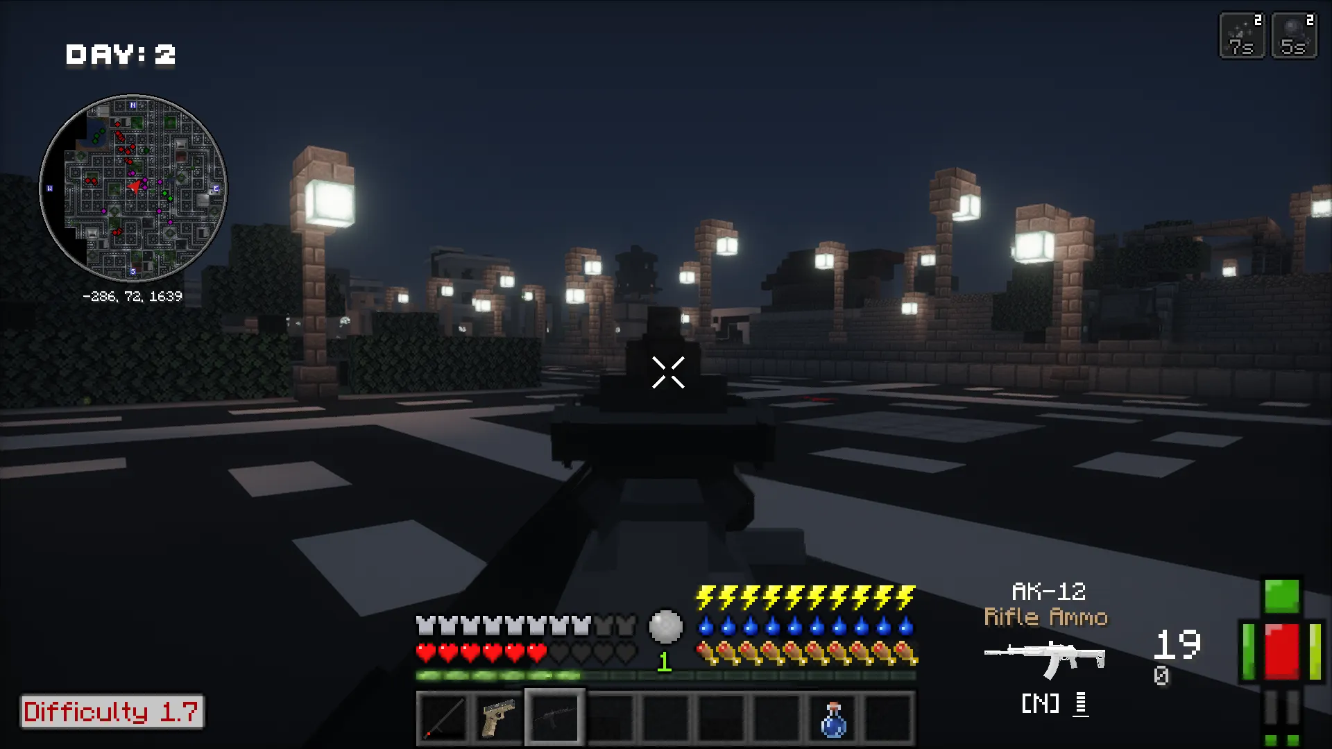Apocalypse Begins [Zombie Apocalypse] — скриншот 7 (Модпаки, Minecraft)