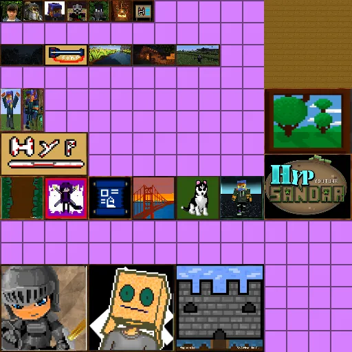 Hypsandar's Faithful Paintings, Текстуры, Minecraft