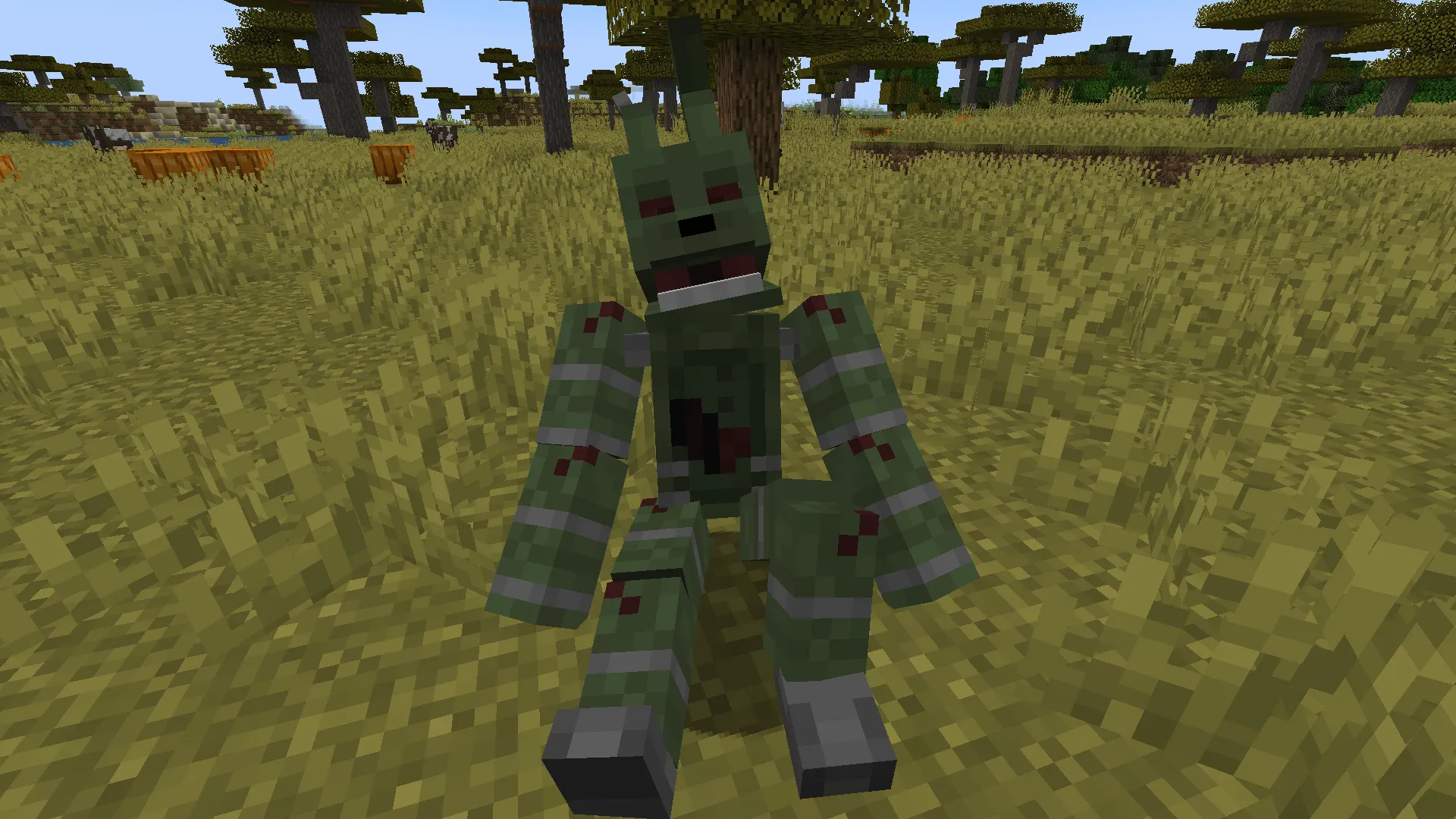 Back From Hell - Springtrap (FNAF) mod by Murslav, Моды, Minecraft