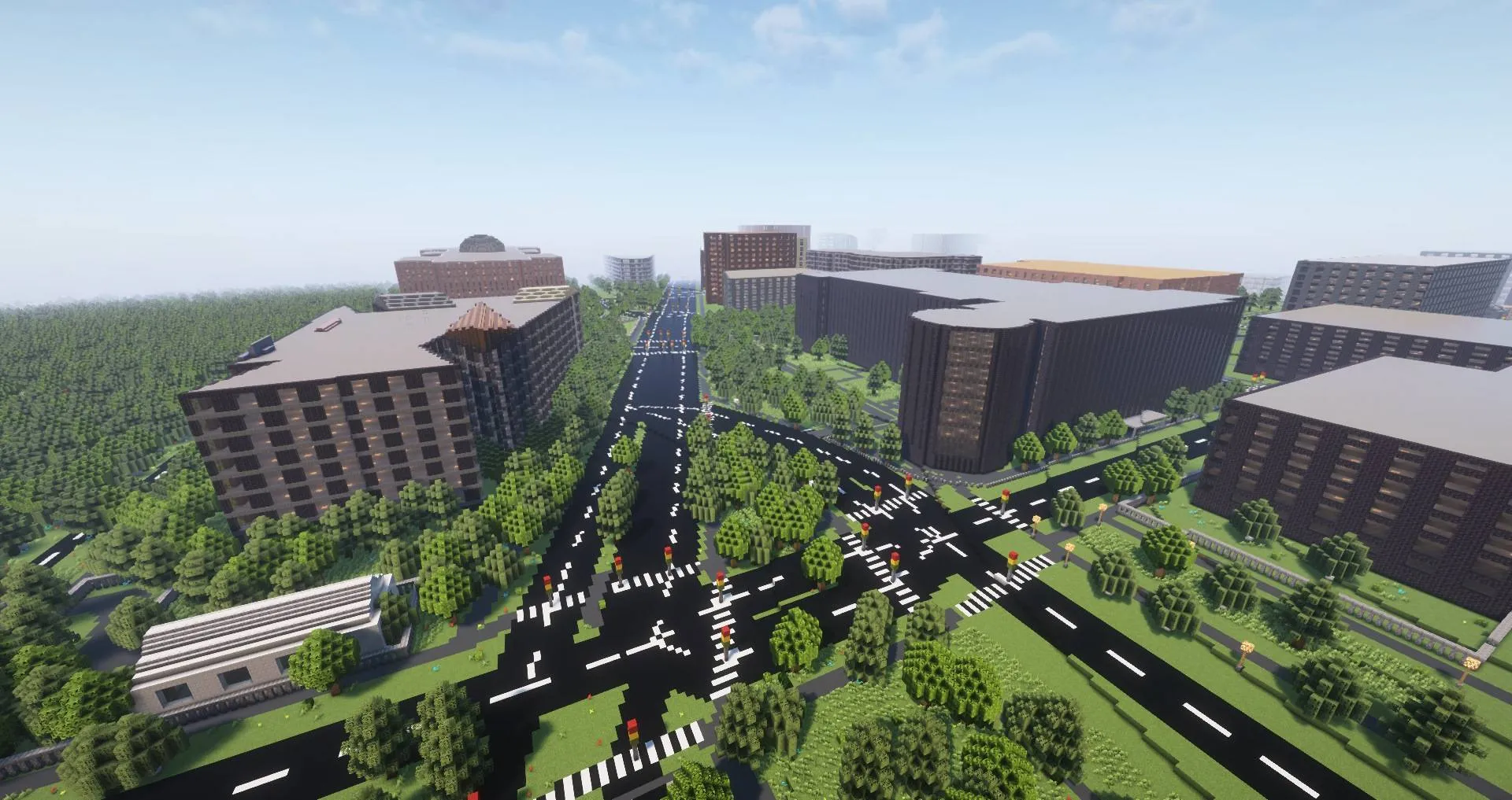 Real Cities at 1:1 Scale (Arnis), Карты, Minecraft