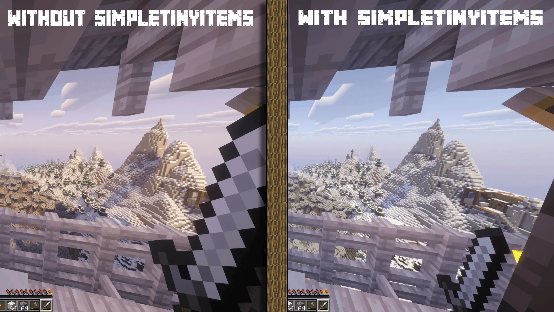 SimpleTinyItems — скриншот 1 (Моды, Minecraft)