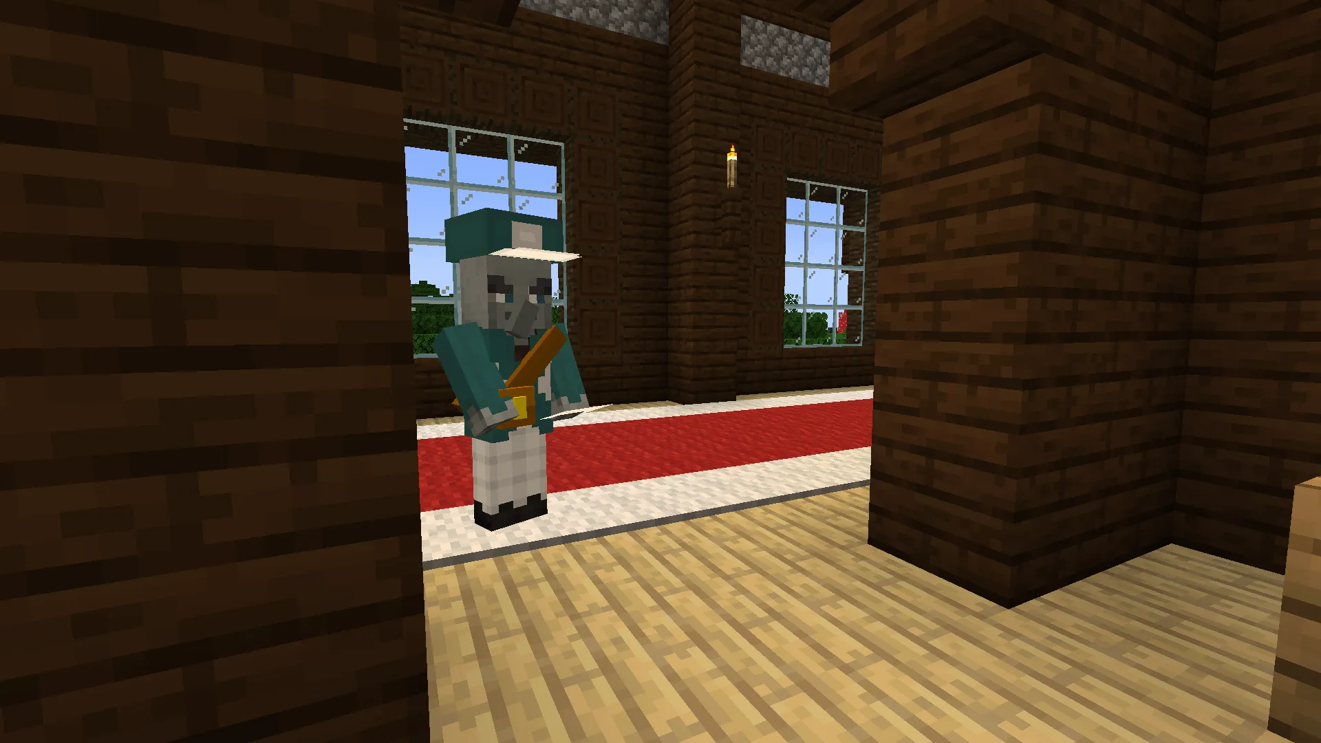 Illager and workers, Моды, Minecraft