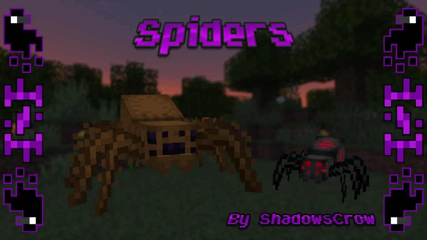 SHC Spiders, Текстуры, Minecraft