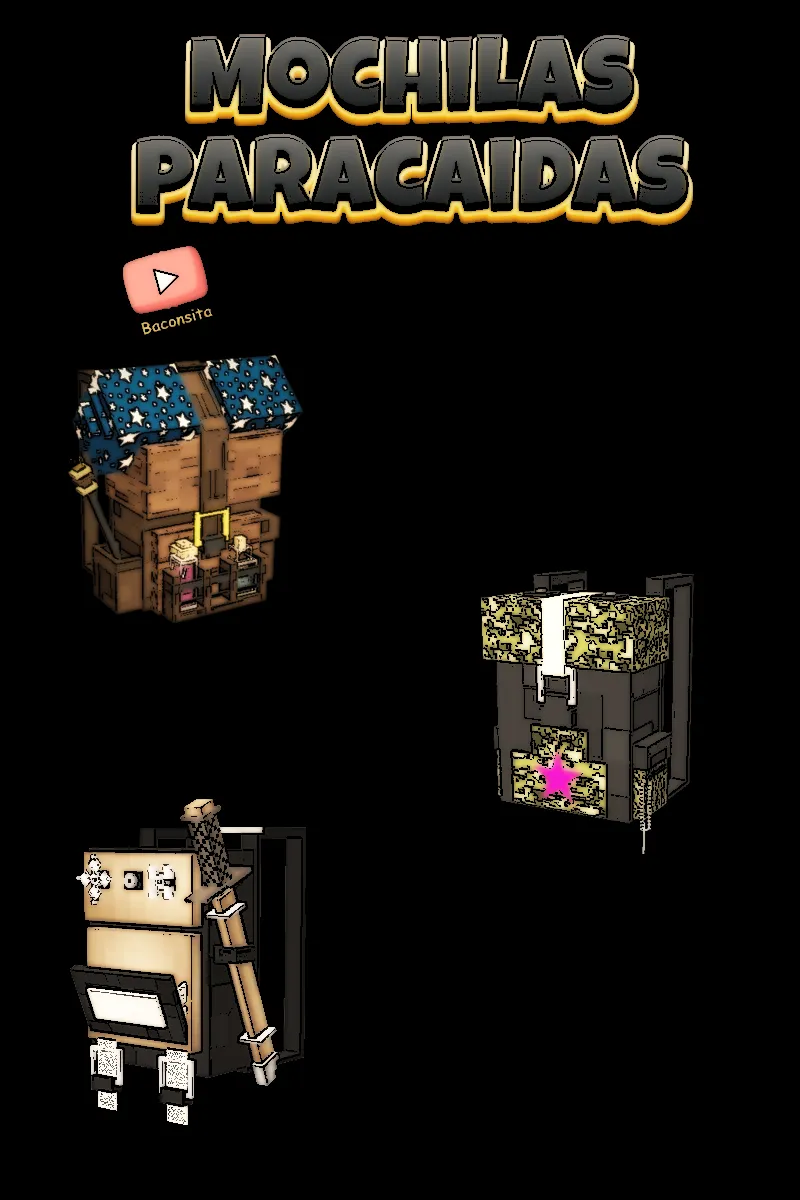 Paracaidas — скриншот 1 (Моды, Minecraft)