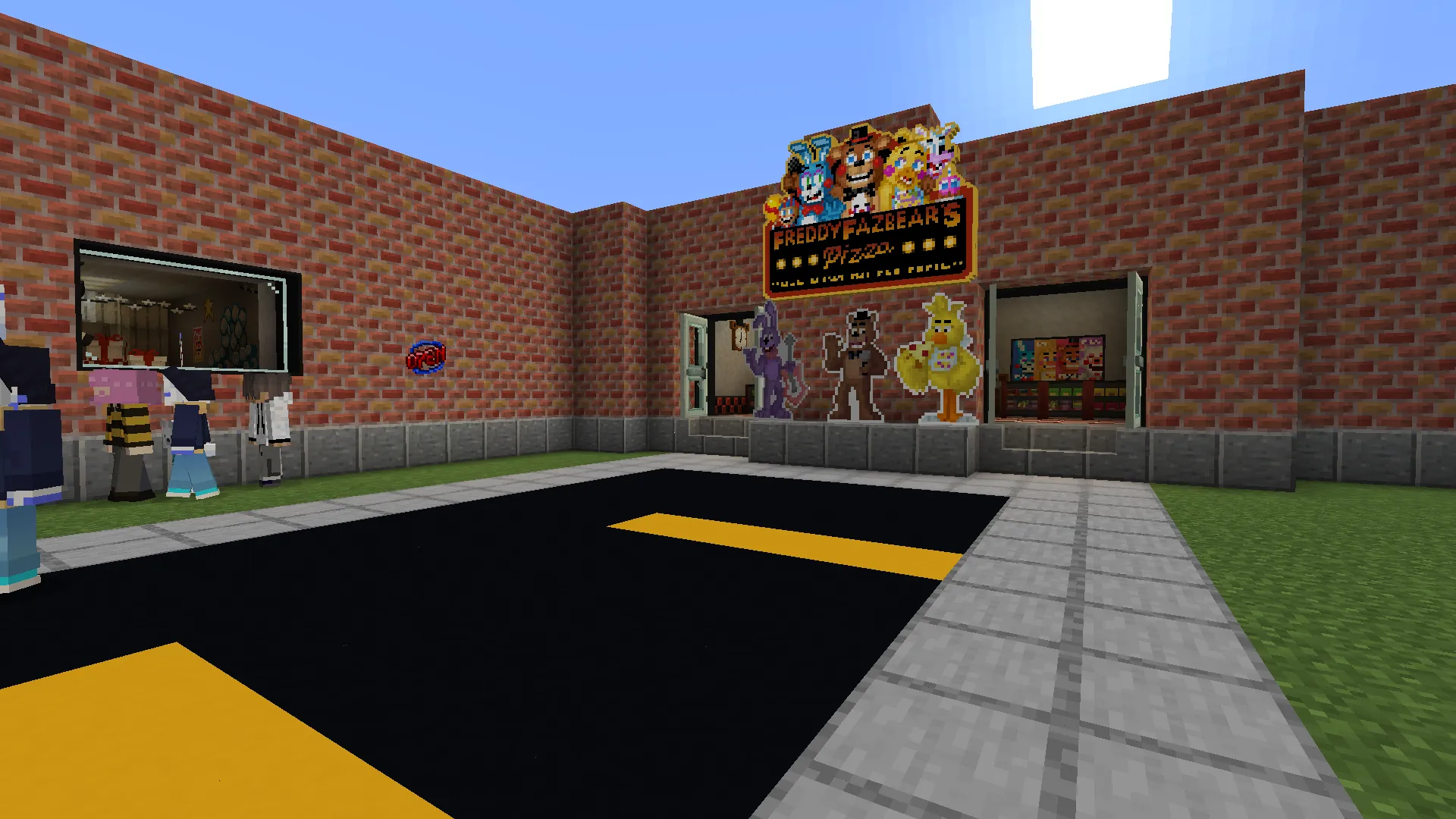 FNAF map (modded), Карты, Minecraft