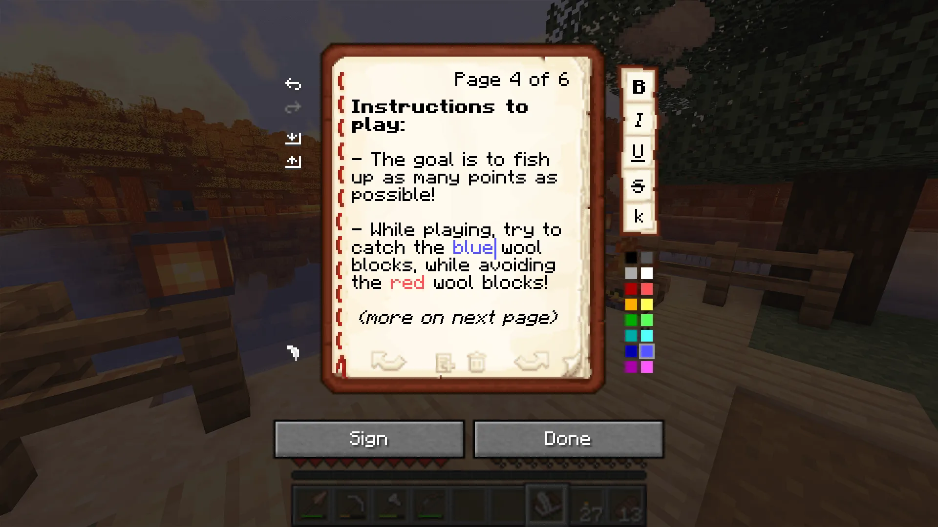 Scribble — скриншот 1 (Моды, Minecraft)