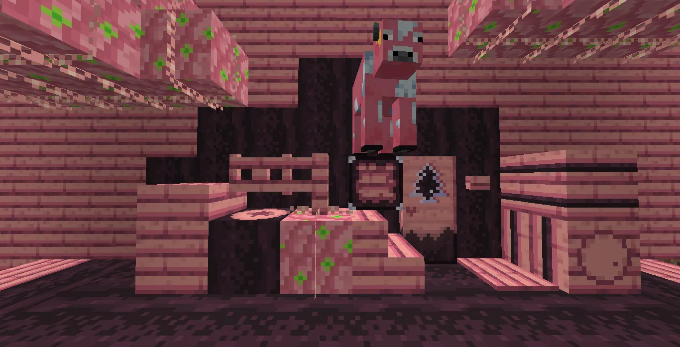 Patri's AcaciaToCherry + Pink GUI! — скриншот 2 (Текстуры, Minecraft)