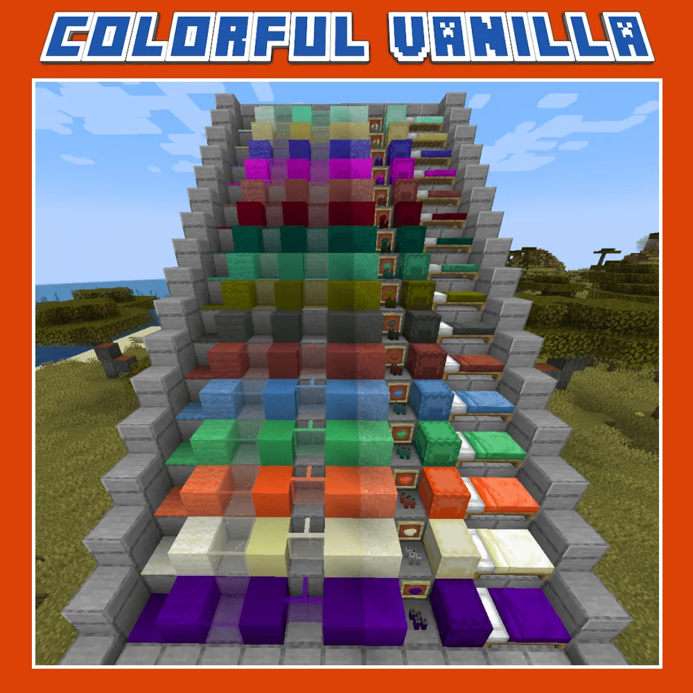 Aesthetic Colors, Моды, Minecraft