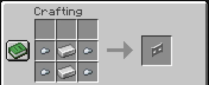 Metal Fences — скриншот 4 (Моды, Minecraft)