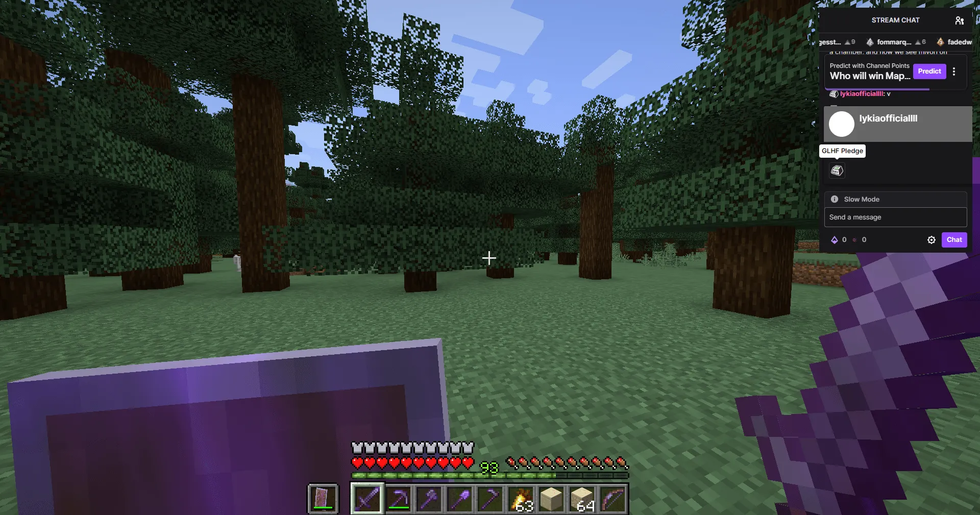 In Game Stream Chat, Моды, Minecraft