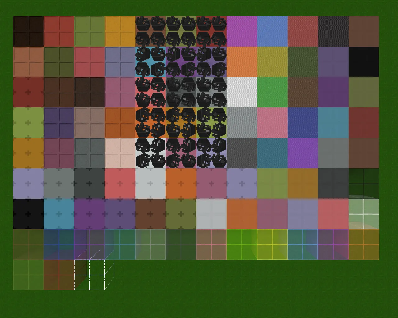 Dragonia, Текстуры, Minecraft